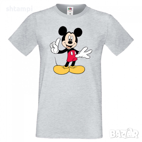 Мъжка тениска Mickey Mouse 9 Подарък,Изненада,Рожден ден, снимка 5 - Тениски - 36576534