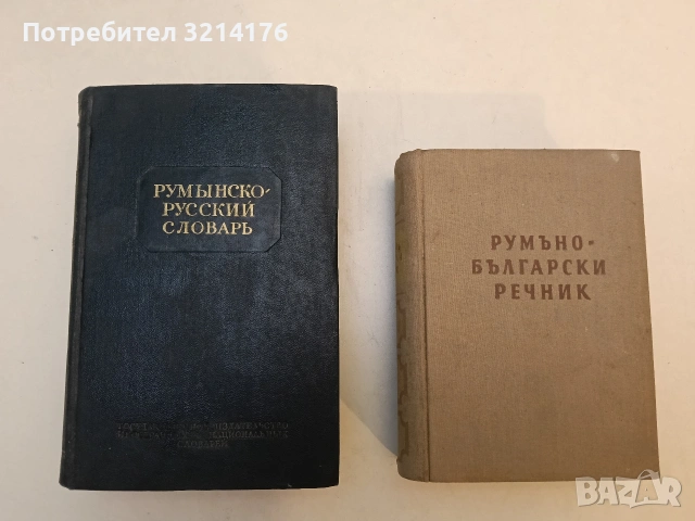 Румъно-български речник - Валентин Арнаудов, Лукреция Мишу (1954), снимка 1 - Чуждоезиково обучение, речници - 53270572
