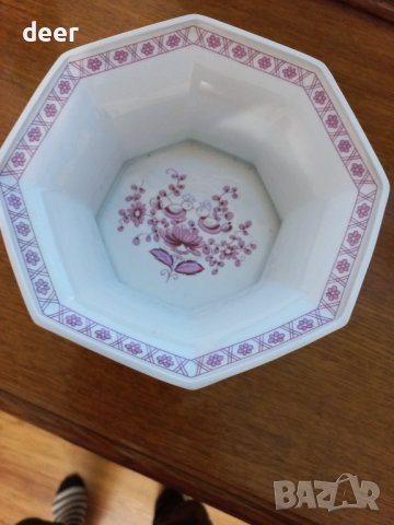 Сгобяема порцеланова  бонбониера ГДР, снимка 7 - Чинии - 43230452