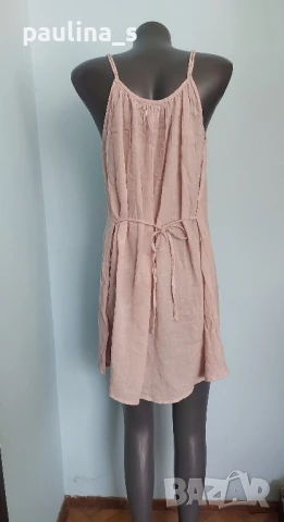 Три различни броя / Бледо розови маркови рокли с дантела / Розова рокля , снимка 3 - Рокли - 50555790