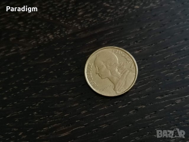 Монета - Франция - 10 сентима | 1963г., снимка 2 - Нумизматика и бонистика - 28386101
