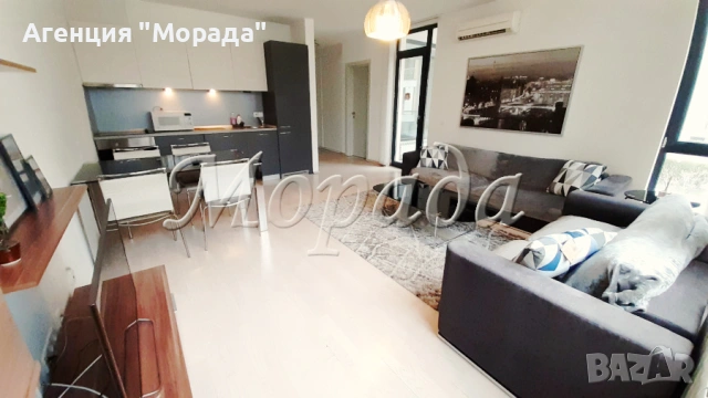 Отлично обзаведен двустаен в затворен комплекс с басейн