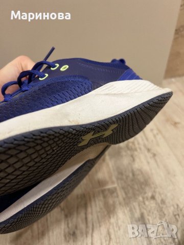 Under Armour сини дамски маратонки размер 40, снимка 5 - Маратонки - 43120977