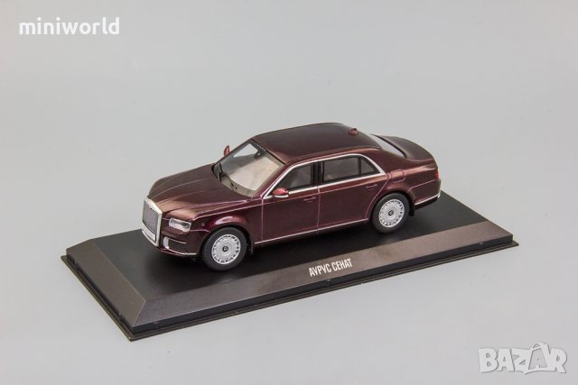 AURUS Senat 2017 - мащаб 1:43 на DeAgostini моделът е нов в блистер, снимка 1