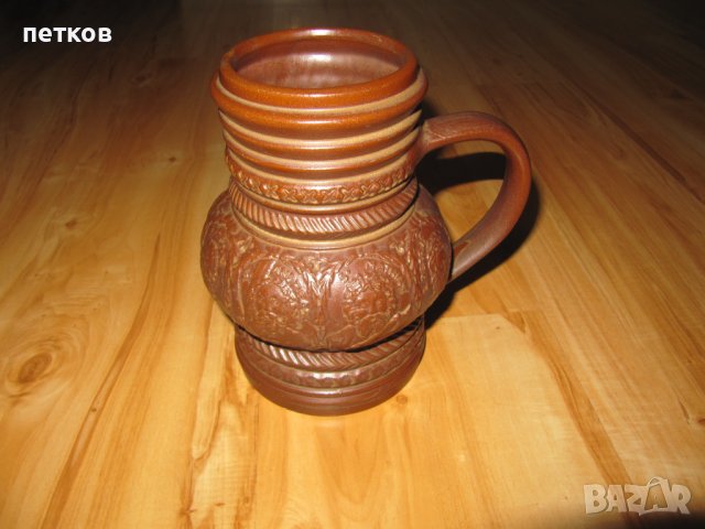 керамична чаша за бира, халба, снимка 11 - Антикварни и старинни предмети - 43930868