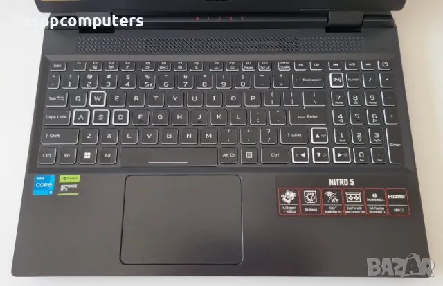 Acer Nitro 5 AN515-58/15.6"/i5-12450H/RTX 2050/16GB RAM/512GB SSD NVMe, снимка 3 - Лаптопи за игри - 50087969