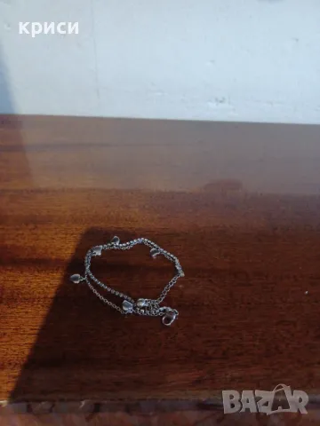 Сребърна гривна , снимка 1