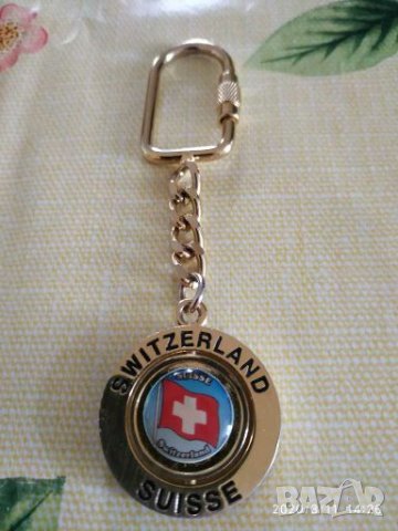 Стар ключодържател швейцария, снимка 1 - Антикварни и старинни предмети - 28214141