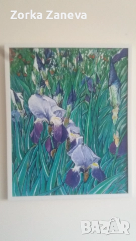 Картина,50см,40 см,в рамка., снимка 3 - Картини - 52551235