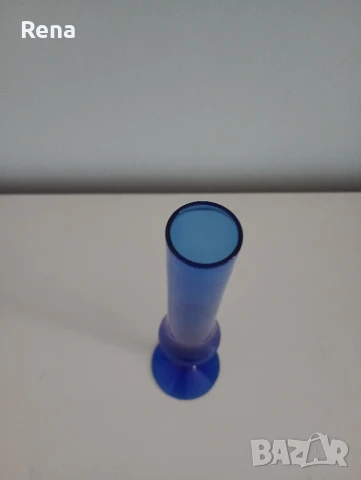 Стъклена ваза , снимка 3 - Вази - 51378771