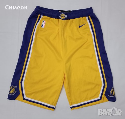Nike DRI-FIT NBA Los Angeles Lakers Shorts оригинални гащета S Найк