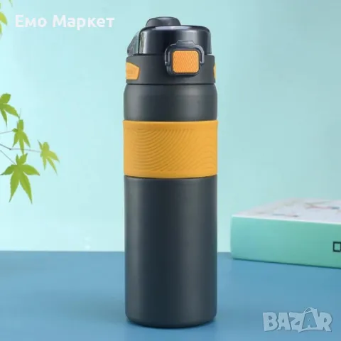 Спортна бутилка - термус вътрешност от неръждаема стомана, снимка 5 - Спортна екипировка - 49282544
