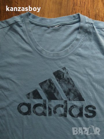 adidas Essentials Linear Tee М - страхотна мъжка тениска, снимка 4 - Тениски - 32276905
