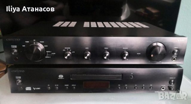 Onkyo A-5VL стерео усилвател и C-S5VL Super Audio CD плеър , снимка 1 - Аудиосистеми - 39581598