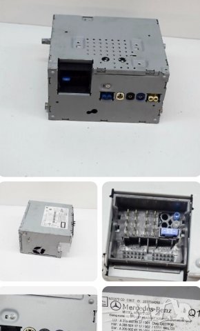 Mercedes-Benz GLC Coupe x253 CD Radio Navigation Head Unit a2059008937 2017 w205 ц класа команда , снимка 1