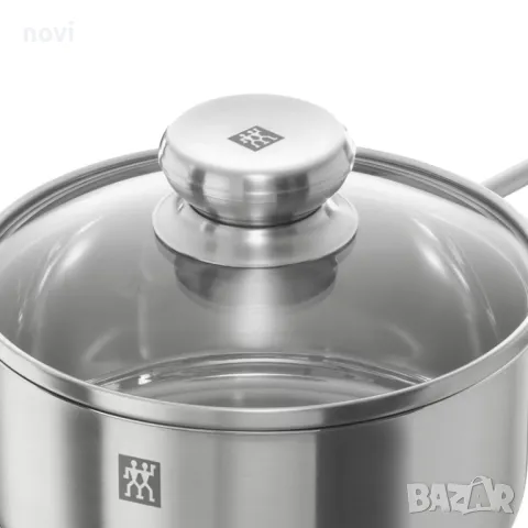 Zwilling Nova, комплект от 3 части с капак, снимка 7 - Прибори за хранене, готвене и сервиране - 47320558