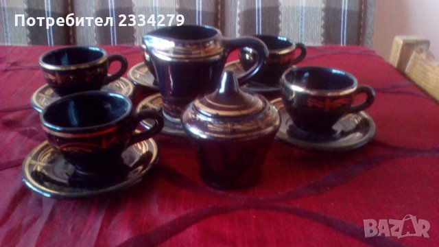 Кафе сервиз от 60-те години.ОТПК Троян., снимка 6 - Колекции - 27452371