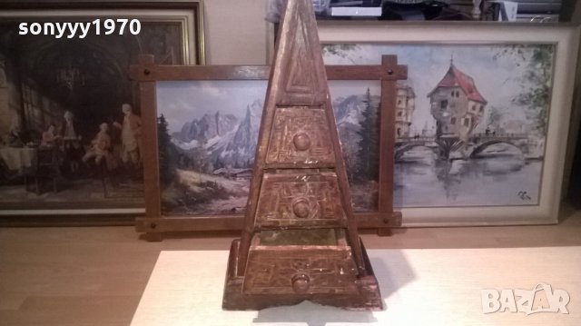 ПИРАМИДА-48Х25Х15СМ-АНТИКА-ВНОС ФРАНЦИЯ