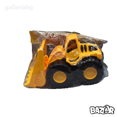 Жълто багерче, багер играчка, снимка 1 - Коли, камиони, мотори, писти - 38067821