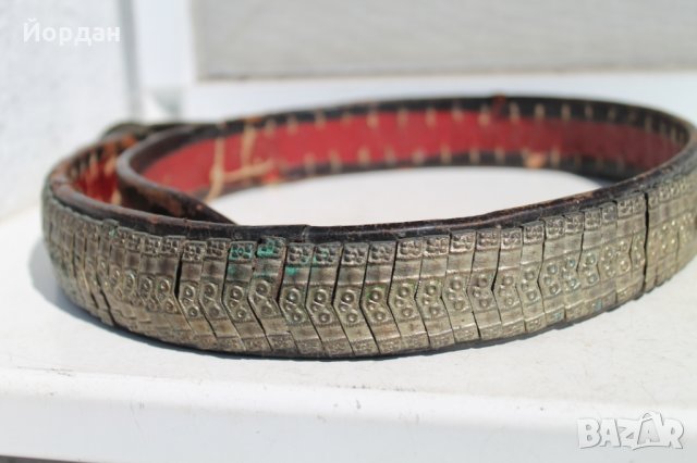 Възрожденски сребърен колан, снимка 4 - Антикварни и старинни предмети - 32396320