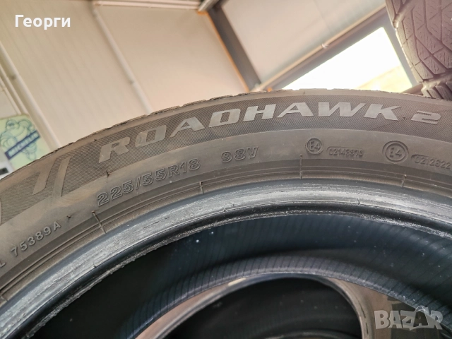 4бр.летни гуми 225/55/18 Firestone, снимка 5 - Гуми и джанти - 52237956