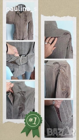 M / L - "Vila" Маркови връхни дрехи парка и сако тип яке , снимка 8 - Палта, манта - 15807777