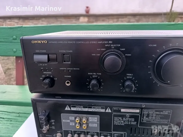 Onkyo A-803 *Продавам качествен японски усилвател*, снимка 2 - Ресийвъри, усилватели, смесителни пултове - 49546381