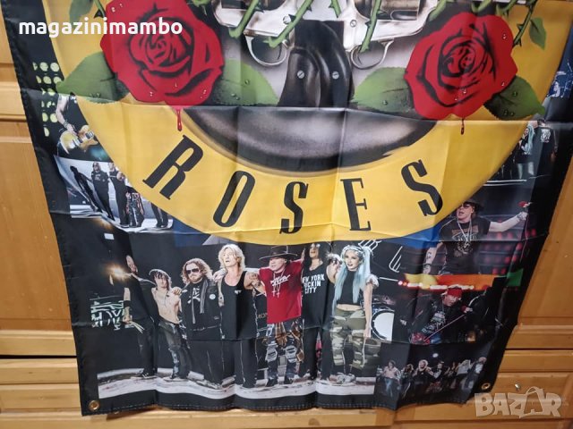 Guns N' Roses Flag, снимка 4 - Китари - 43143057