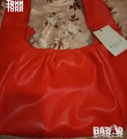 MOHITO ORIGINAL Нова Кожена Дамска Чанта с Етикет 