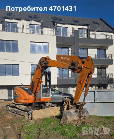 Продавам багер Hitachi EX75UR