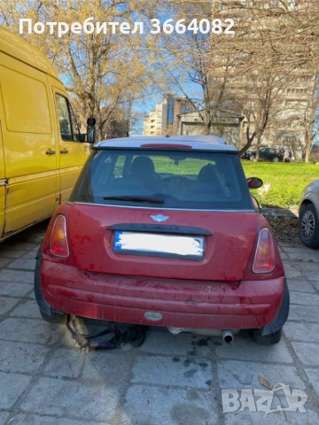 Мини Купър - УДАРЕН, снимка 2 - Автомобили и джипове - 52953294