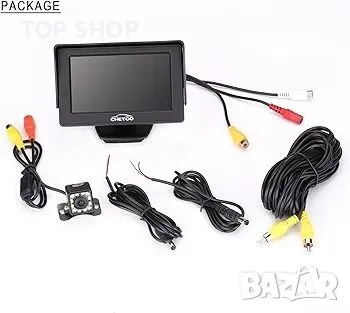 камера за заден ход с висока разделителна способност за нощно виждане, снимка 6 - Друга електроника - 48743437