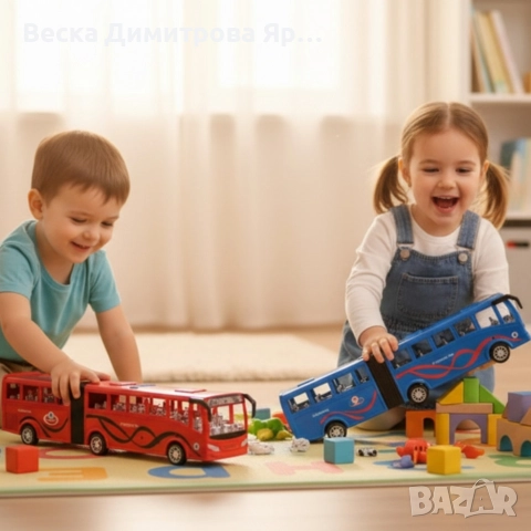 Истински автобус в мини вариант – радост за всяко дете Inertia Luxury Bus, снимка 3 - Коли, камиони, мотори, писти - 52671555