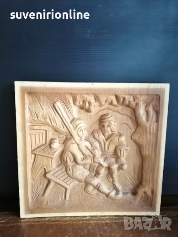 Картина дърворезба