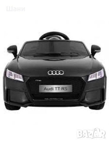 Акумулаторна кола Audi TT RS Quattro - черна , снимка 3 - Детски велосипеди, триколки и коли - 51613282