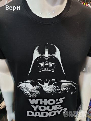 Нова мъжка тениска с дигитален печат Дарт Вейдър, Междузвездни войни, снимка 9 - Тениски - 28264053