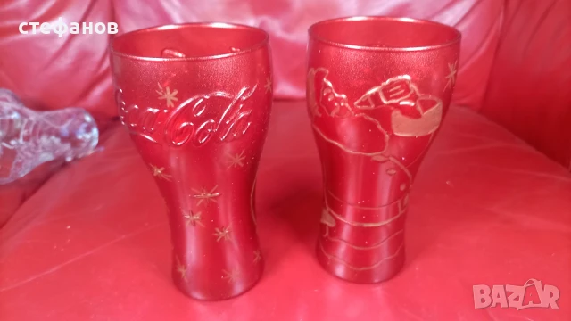 Чаши Кока Кола, новогодишни, цветни, снимка 4 - Чаши - 50688572