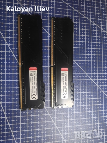 2x4 HyperX RAM DDR4 2666mhz, снимка 2 - RAM памет - 52017893