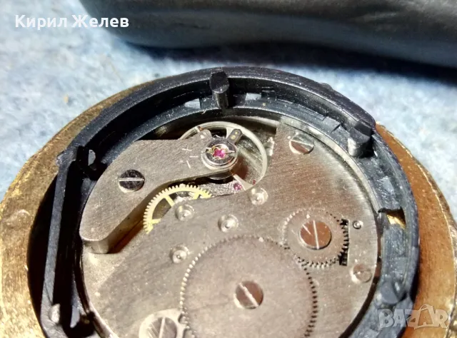 ВИНТИДЖ АРТ МОДЕЛ МЕХАНИЧЕН ДЖОБЕН ЧАСОВНИК с КОНЕ на КАПАКА и НУЖДА от ЦИФЕРБЛАТ и РЕМОНТ 48863, снимка 8 - Джобни - 48035373