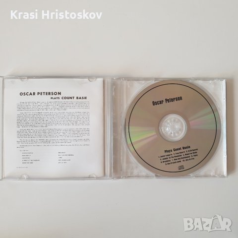 Oscar Peterson - Oscar Peterson Plays Count Basie cd, снимка 2 - CD дискове - 43452139