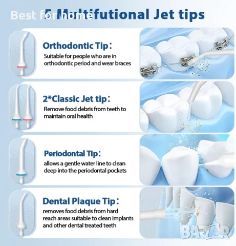 Зъбен душ YOOY, снимка 4 - Други - 48256876