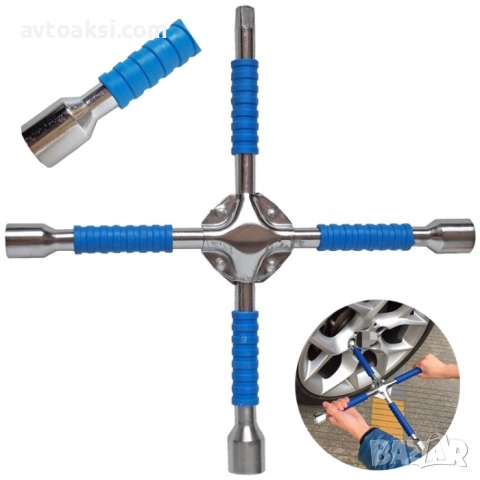 Ключове за джанти кръстачка 5 модела, снимка 3 - Аксесоари и консумативи - 52717358