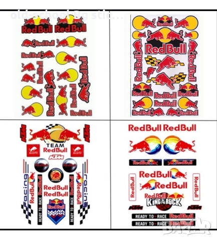 Стикери 'Red Bull', снимка 4 - Други - 51857585