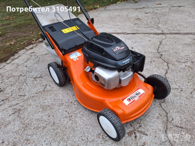 Косачка Honda Oleo-mac 5к.с. самоходна мулчираща с кош, снимка 12 - Градинска техника - 52055688