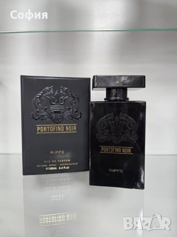 Оригинален Арабски мъжки парфюм PORTOFINO NOIR RiiFFS Eau De Perfume 100ml, снимка 1
