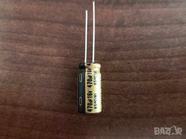 Nichicon Audio Grade 470uF -16v Fine Gold, снимка 1