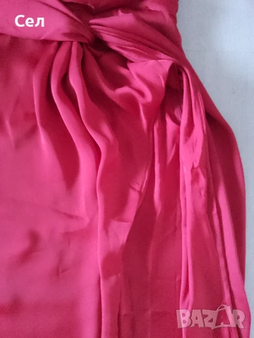 Нова дълга червена рокля Missguided 36, снимка 3 - Рокли - 51204789