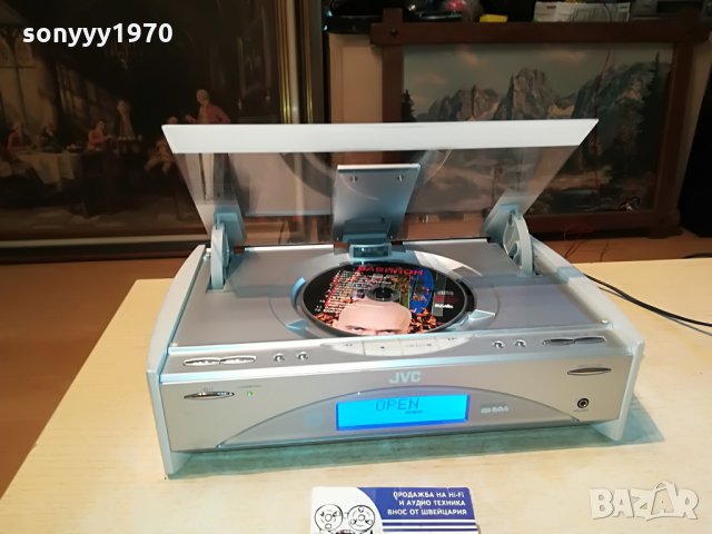 jvc-cd/tuner/amplifier-дизаинерска машина 0707211105, снимка 2 - Ресийвъри, усилватели, смесителни пултове - 33448490