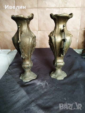 две барокови вази  за декорация, снимка 4 - Антикварни и старинни предмети - 28807925
