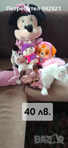 Лот от плюшени играчки